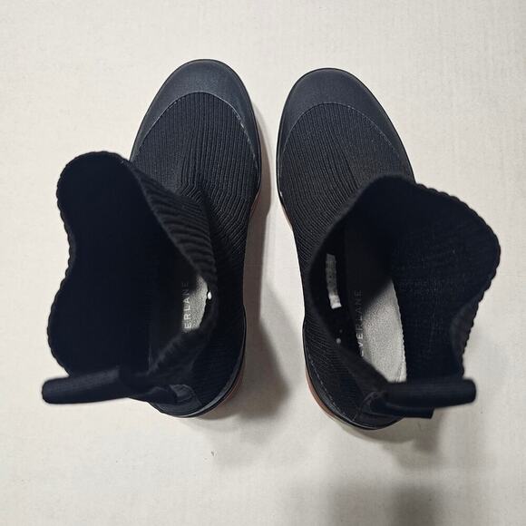 EVERLANE The Utility Boot in ReKnit Washed Charcoal Black Size 8.5 - Picture 7 of 7